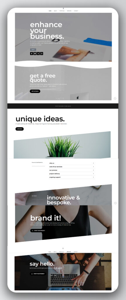 portfolio site
